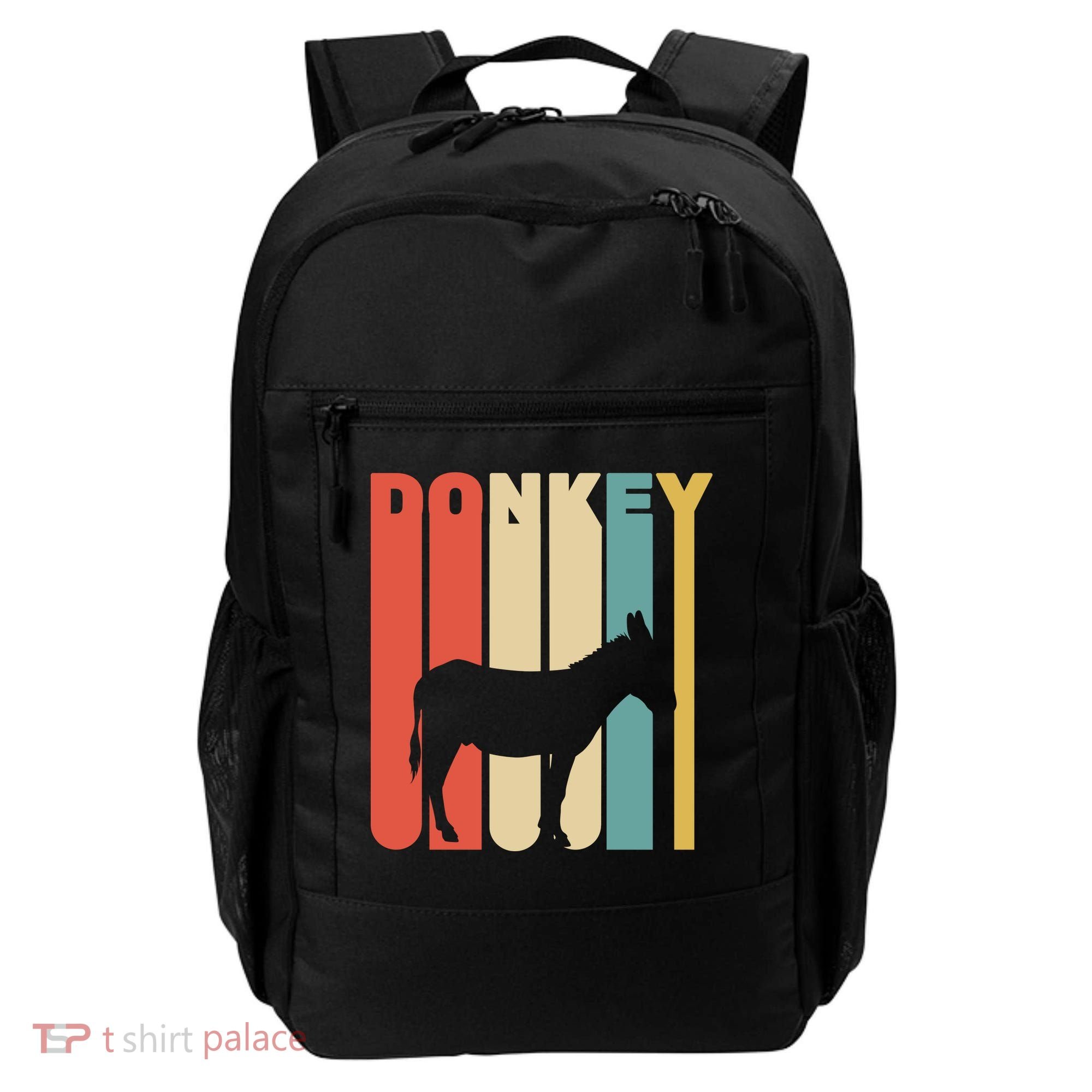 Retro Donkey Logo Backpack