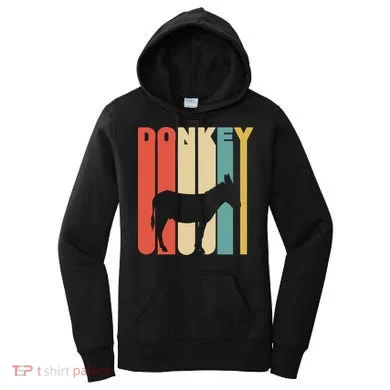 Retro Donkey Logo Women's Hoodie