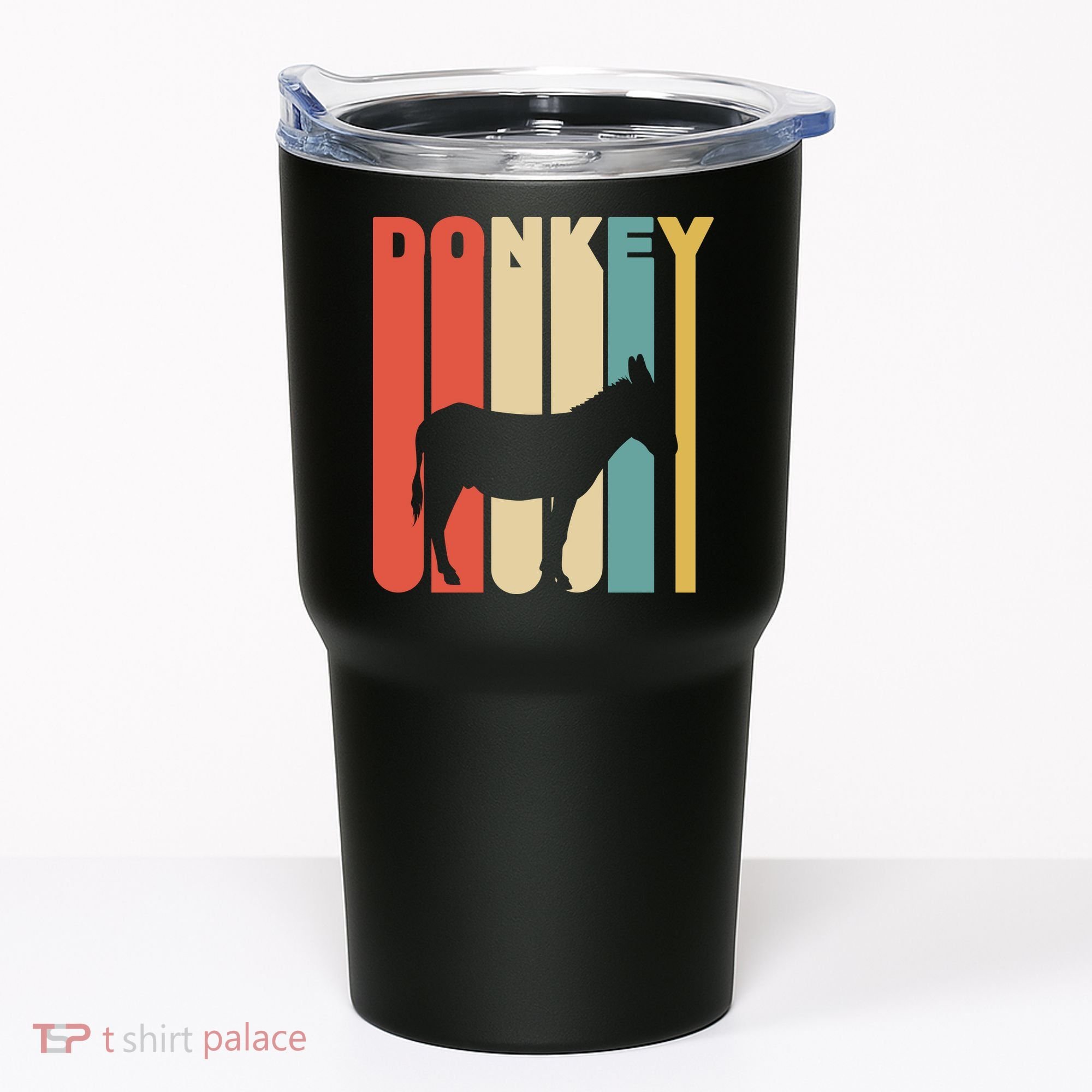 Retro Donkey Logo Tumbler