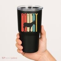 Retro Donkey Logo Tumbler thumb 2