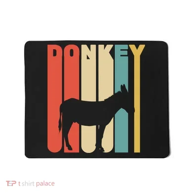 Retro Donkey Logo Mousepad