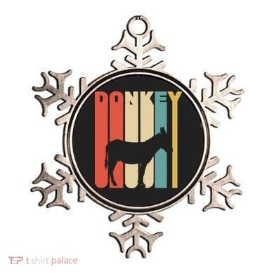 Retro Donkey Logo Ornament