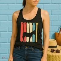 Retro Donkey Logo Women's Tank Top thumb 2