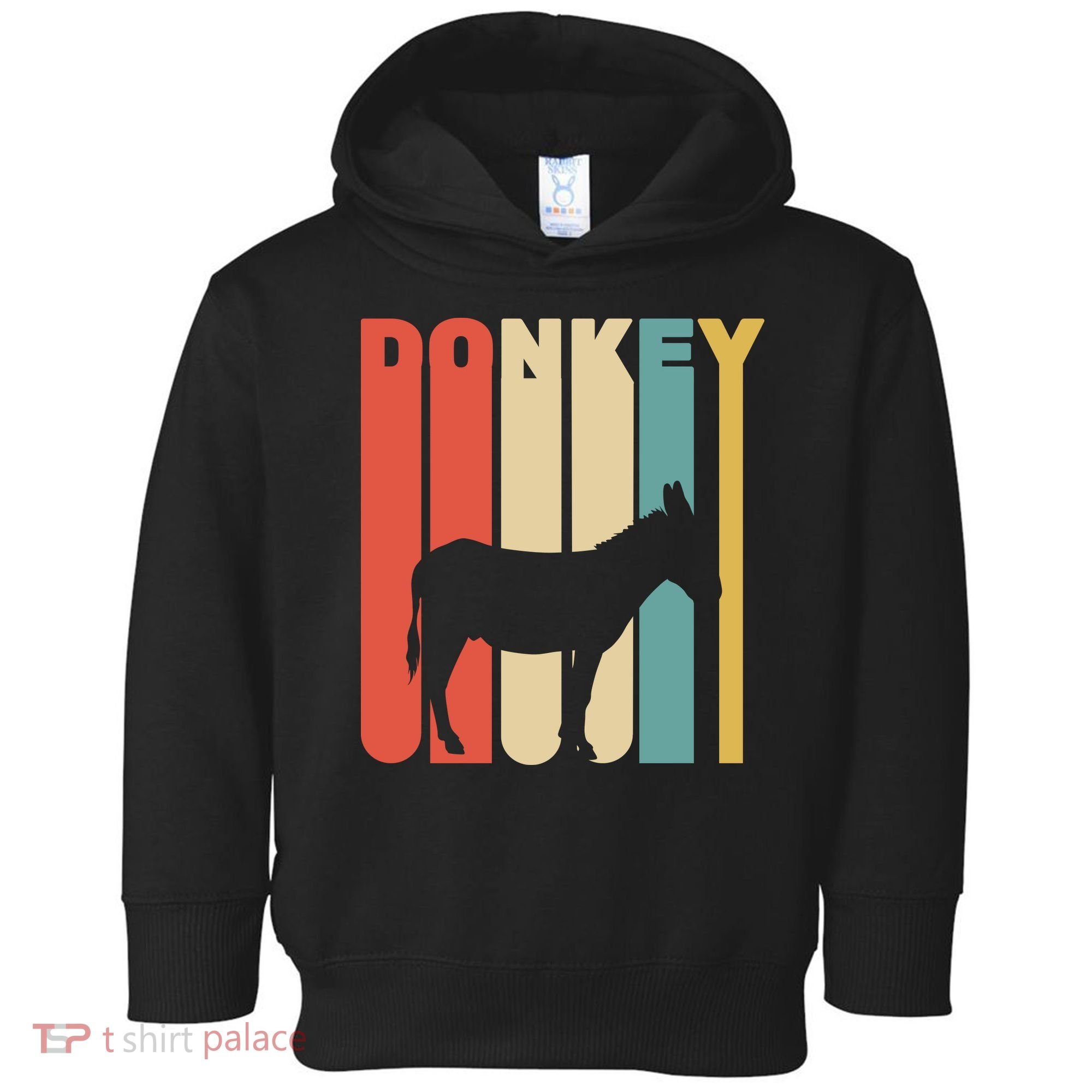 Retro Donkey Logo Toddler Hoodie