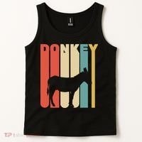 Retro Donkey Logo Tank Top thumb 2