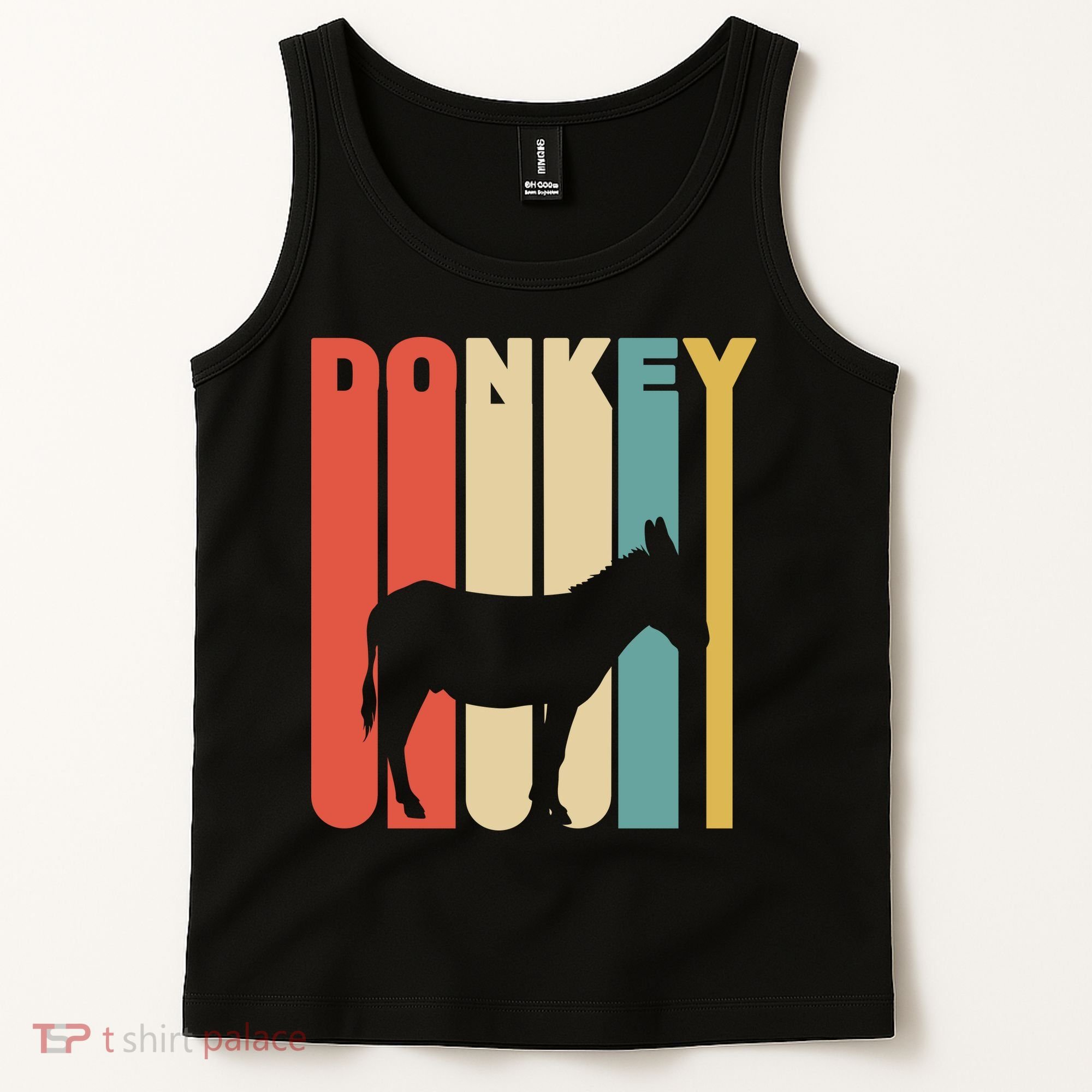Retro Donkey Logo Tank Top