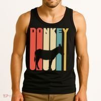 Retro Donkey Logo Tank Top thumb 3