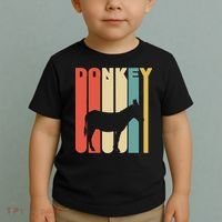 Retro Donkey Logo Toddler T-Shirt thumb 2
