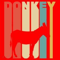 Retro Donkey Logo Santa Hat thumb 1
