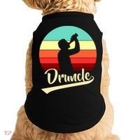 Retro Druncle Logo Doggie Tank thumb 0