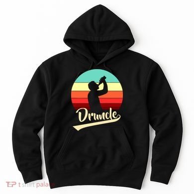 Retro Druncle Logo Hoodie