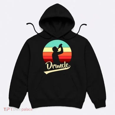 Retro Druncle Logo Hoodie