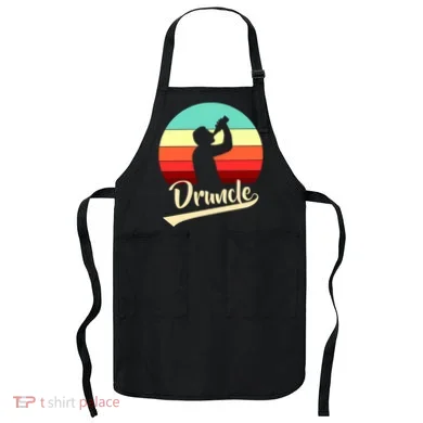 Retro Druncle Logo Apron