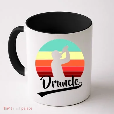 Retro Druncle Logo Coffee Mug