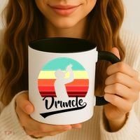 Retro Druncle Logo Coffee Mug thumb 3