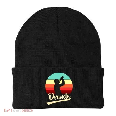 Retro Druncle Logo Beanie