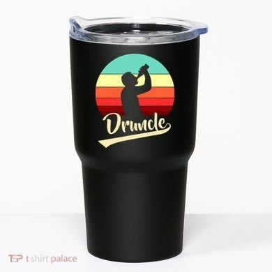 Retro Druncle Logo Tumbler