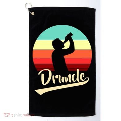 Retro Druncle Logo Golf Towel