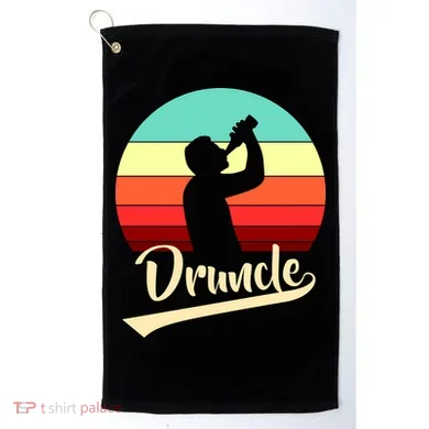 Retro Druncle Logo Golf Towel