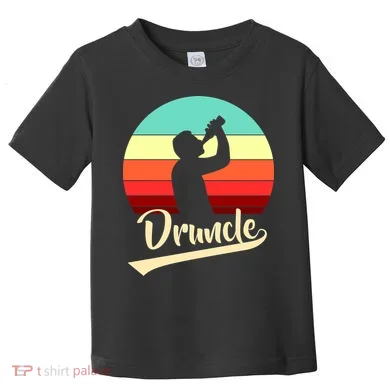 Retro Druncle Logo Toddler T-Shirt