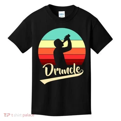 Retro Druncle Logo Kids T-Shirt