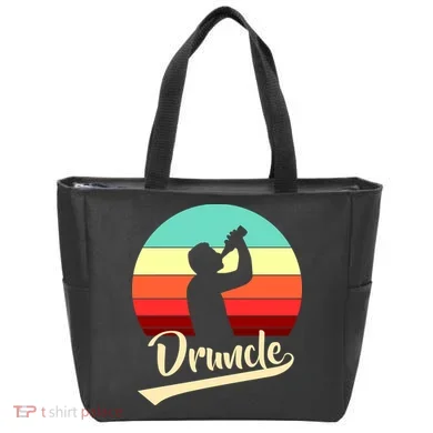 Retro Druncle Logo Tote Bag