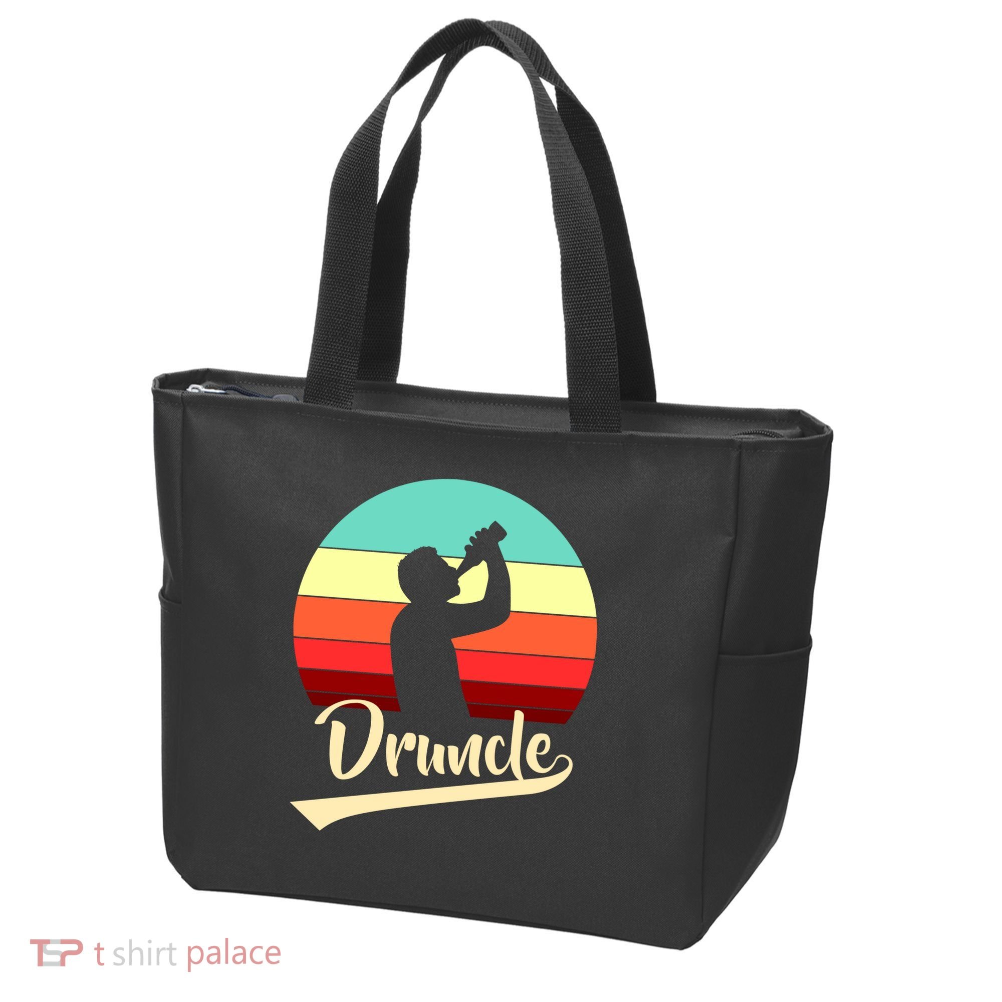 Retro Druncle Logo Bag