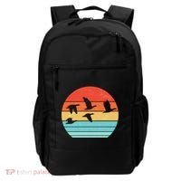 Retro Duck Hunting Sunset Backpack thumb 0