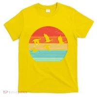Retro Duck Hunting Sunset T-Shirt thumb 0
