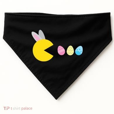 Retro Easter Egg Hunt Game USA-Made Doggie Bandana