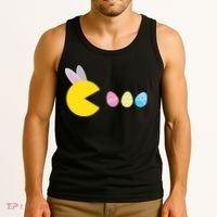 Retro Easter Egg Hunt Game Tank Top thumb 3