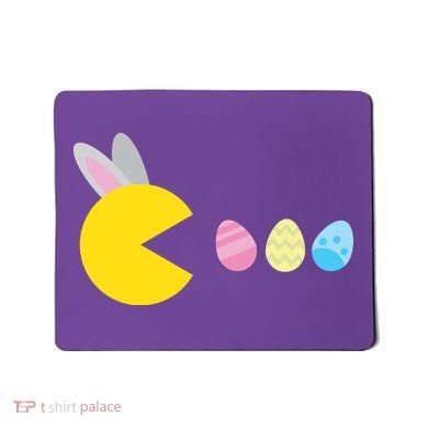 Retro Easter Egg Hunt Game Mousepad