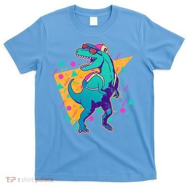 Retro Eighties Nineties Back to School TRex Dinosaur T-Shirt