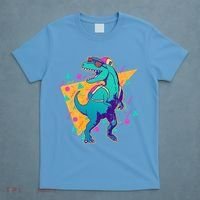 Retro Eighties Nineties Back to School TRex Dinosaur T-Shirt thumb 4