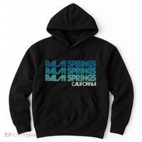 Retro Eighties Palm Springs California  Hoodie thumb 0
