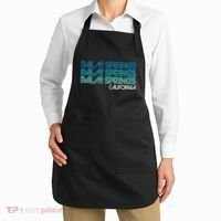 Retro Eighties Palm Springs California  Apron thumb 2
