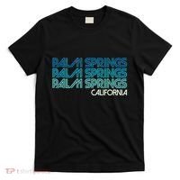 Retro Eighties Palm Springs California  T-Shirt thumb 0