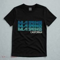 Retro Eighties Palm Springs California  T-Shirt thumb 5