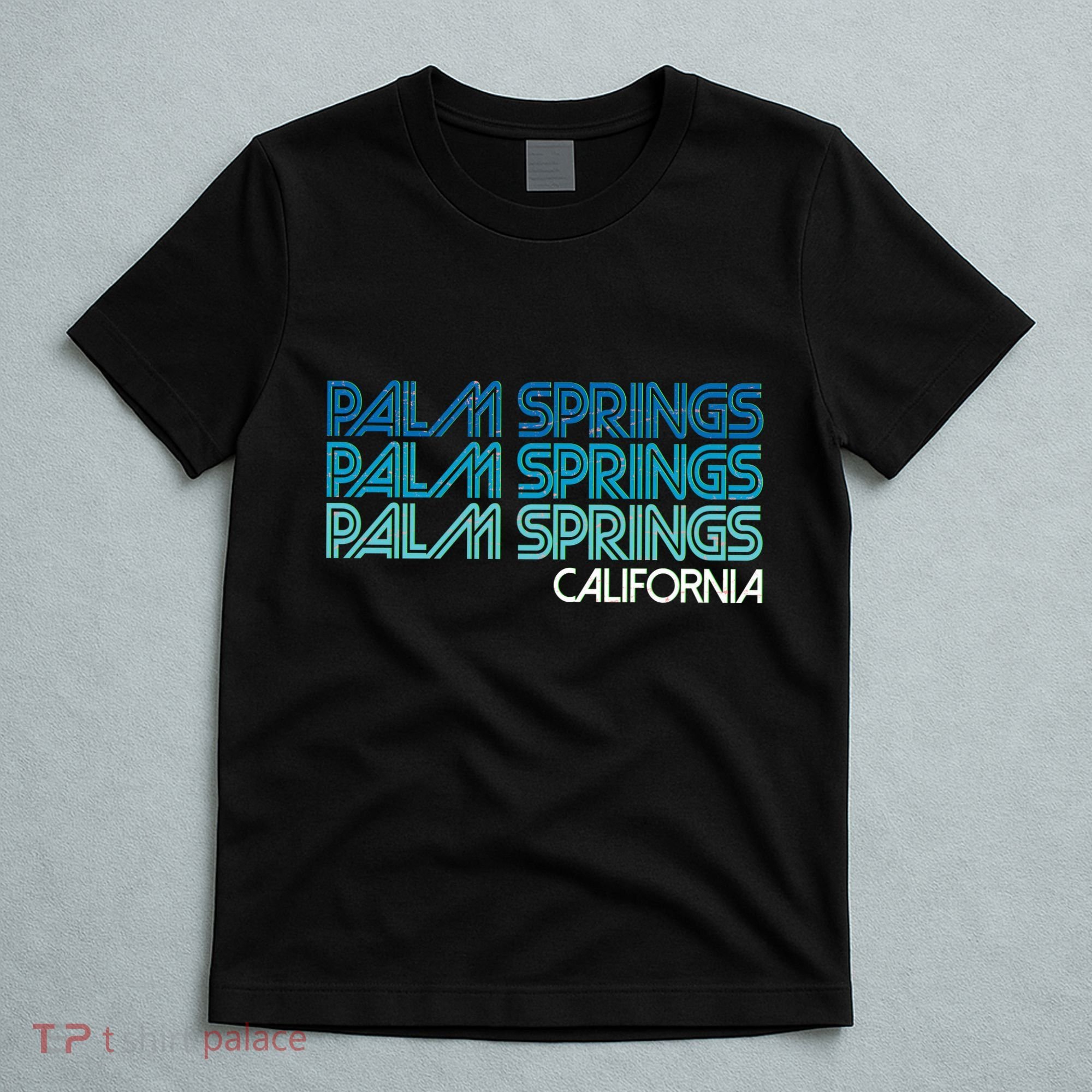 Retro Eighties Palm Springs California  T-Shirt