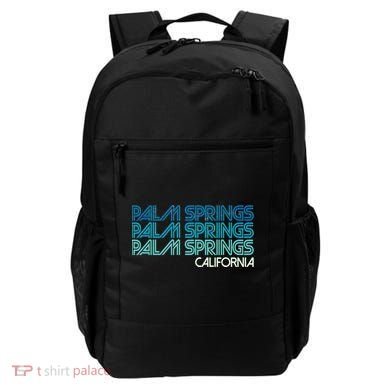Retro Eighties Palm Springs California  Backpack