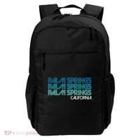 Retro Eighties Palm Springs California  Backpack thumb 0