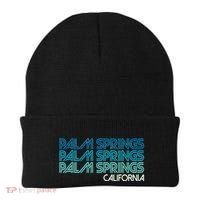 Retro Eighties Palm Springs California  Beanie thumb 0