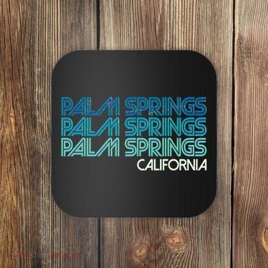 Retro Eighties Palm Springs California  Coaster