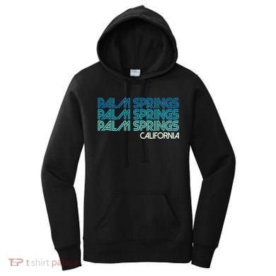 Retro Eighties Palm Springs California  Women's Hoodie