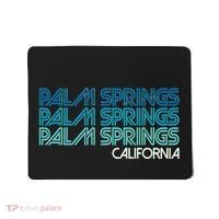 Retro Eighties Palm Springs California  Mousepad thumb 0