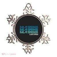 Retro Eighties Palm Springs California  Ornament thumb 0