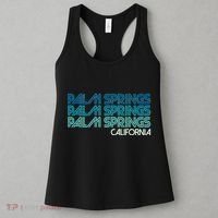 Retro Eighties Palm Springs California  Women's Tank Top thumb 3