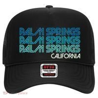 Retro Eighties Palm Springs California  Hat thumb 0