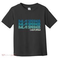 Retro Eighties Palm Springs California  Toddler T-Shirt thumb 0