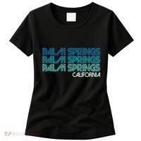 Retro Eighties Palm Springs California  Women's T-Shirt thumb 0
